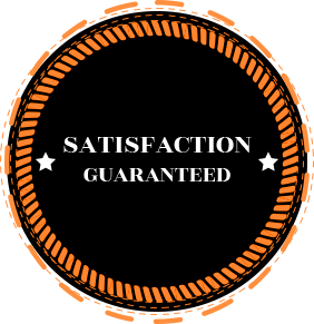 Satisfaction guaranteed badge